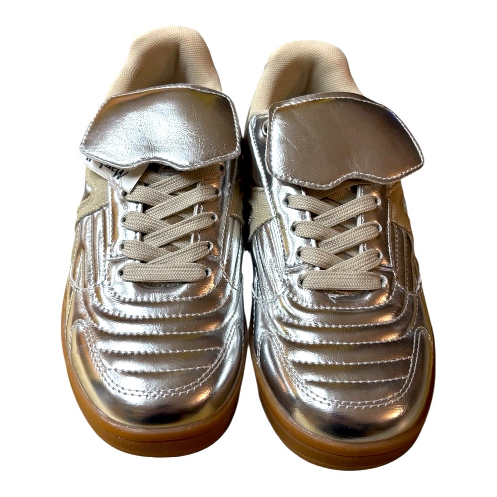 Cushioraire ASTRO Soft step Out of this world cool metallic sneakers shoes